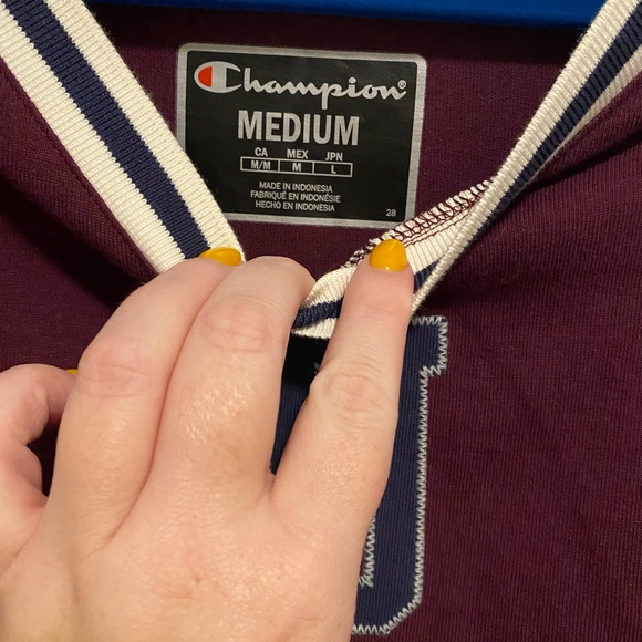 NWT Champion Color-blocked USA Crop Top - Picture 3 of 5